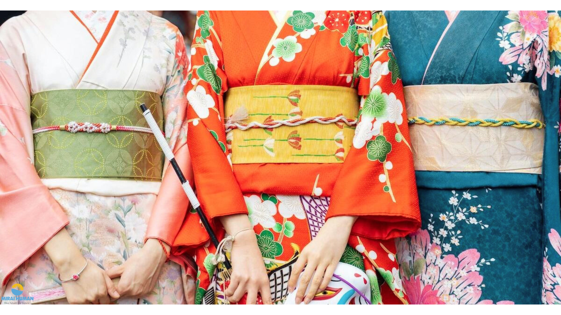 Chất liệu vải may Kimono Nhật Bản